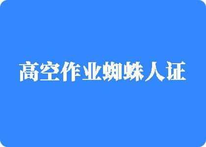 大鸡吧调教骚奶子操穴视频高空作业蜘蛛人证